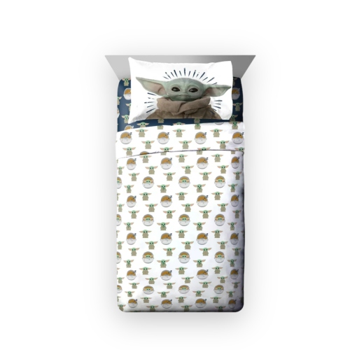 Pop Cool: Juego de Sabanas - Baby Yoda / Star Wars 2 plazas