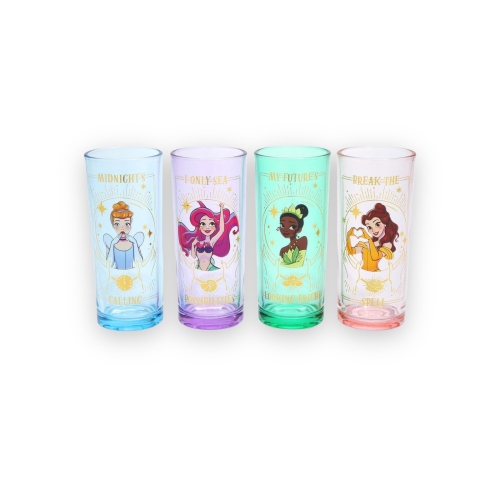 Pop Cool: Set vasos vidrio Princesas
