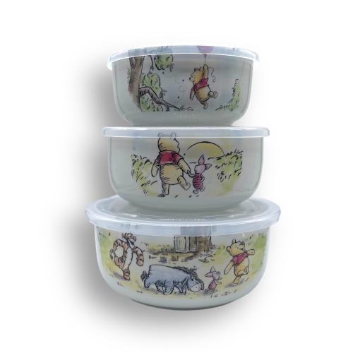 Pop Cool: Set tazones con tapa Winnie the Pooh