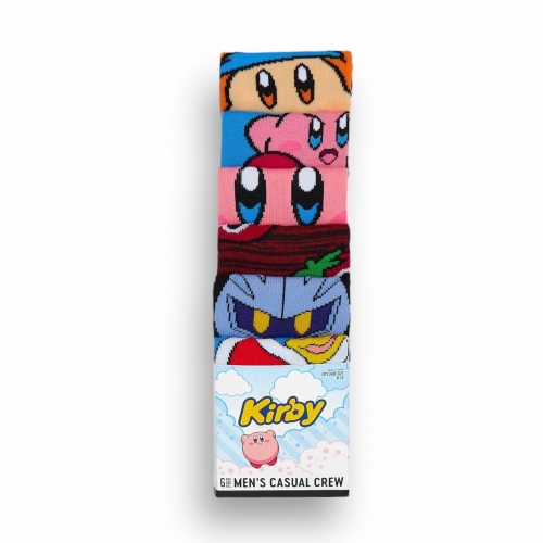 Pop Cool: Medias Altas 06 pares - Kirby