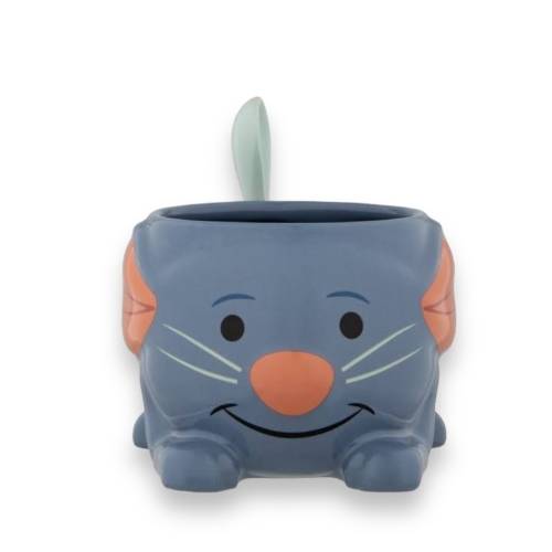 Pop Cool: Taza 3D Ratatouille con cuchara