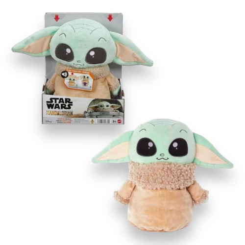Pop Cool Peru Tienda original: Peluche con sonido Baby Yoda / Grogu / Star Wars