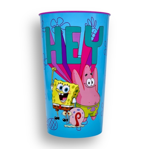 Pop Cool Peru Tienda original: Vaso Bob Esponja Patricio Estrella Nickelodeon