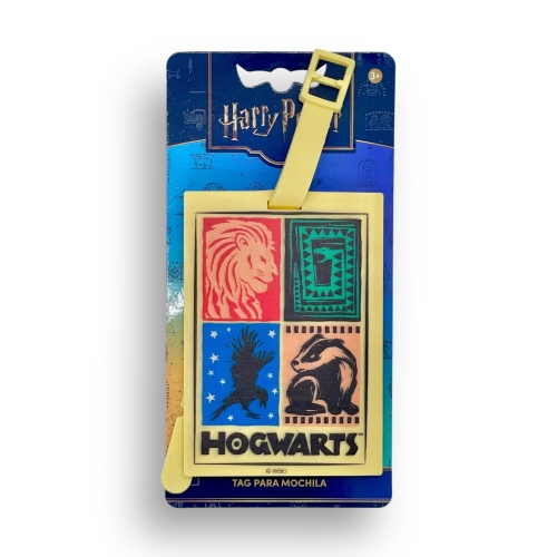 Pop Cool Peru Tienda original: Tag Mochila Harry Potter Hogwarts Gryffindor Hufflepuff Ravenclaw Slytherin