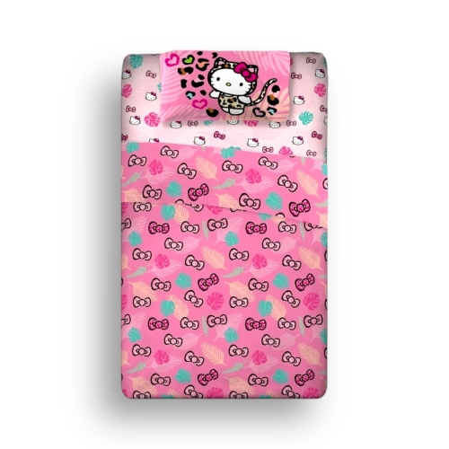 Pop Cool Peru Tienda original: Sábanas Hello Kitty 2 Plazas