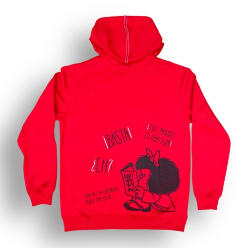 Pop Cool Peru Tienda original: Polera con Capucha Mafalda Quino