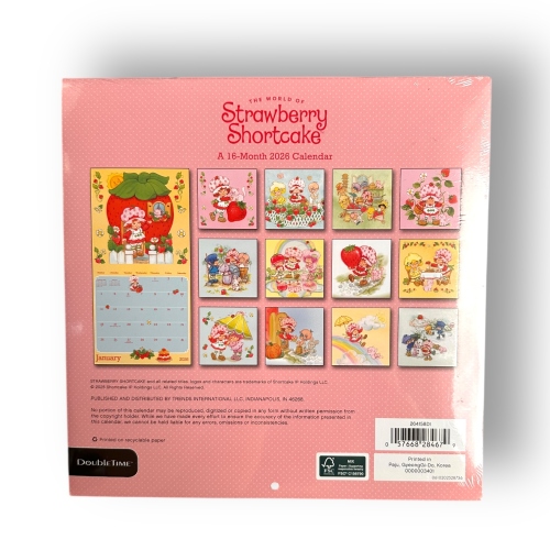 Pop Cool Peru Tienda original: Calendario Fresita Strawberry Shortcake