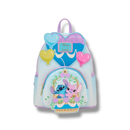 Pop Cool Peru Tienda original: Mini mochila Stitch y Angel Loungefly
