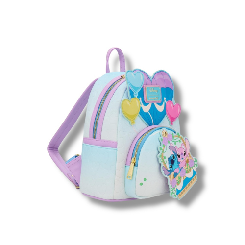 Pop Cool Peru Tienda original: Mini mochila Stitch y Angel Loungefly