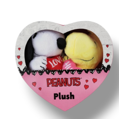 Pop Cool Peru Tienda original: Caja regalo con peluches Snoopy y Woodstock