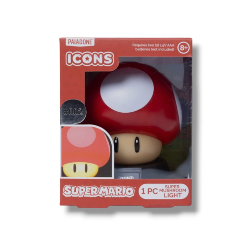 Pop Cool Peru Tienda original: Figura y Lámpara Mario Bross hongo