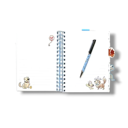 Pop Cool Peru Tienda original: Cuaderno con lapicero Mascotas Perros Disney