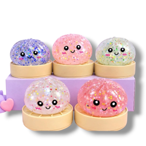 Pop Cool Peru Tienda original: Squishy Dumpling escarcha y luces