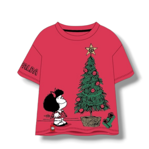Pop Cool Peru Tienda original: Polo Mafalda Navidad