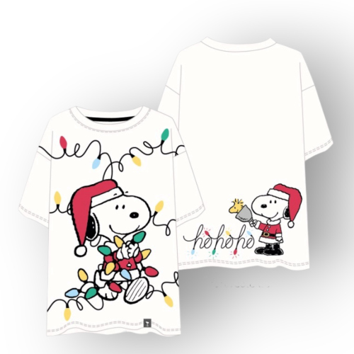 Pop Cool Peru Tienda original: Polo Snoopy Navidad