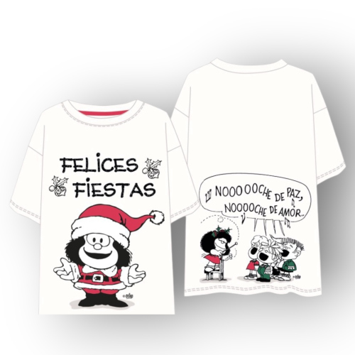 Pop Cool Peru Tienda original: Polo Mafalda Navidad