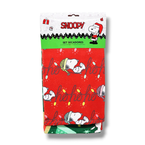 Pop Cool Peru Tienda original: Secadores Snoopy Navidad